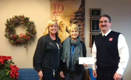 Ludlow Foundation gift to Warming Center Ludlow Foundation gift to Warming Center